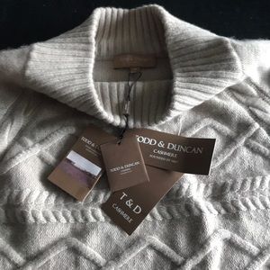 Cashmere spring sweater (med) by Todd and Duncan!